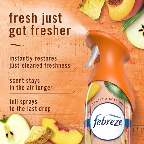 Febreze Air Mist Juicy Summer Peaches Air Freshener Spray 8.1oz