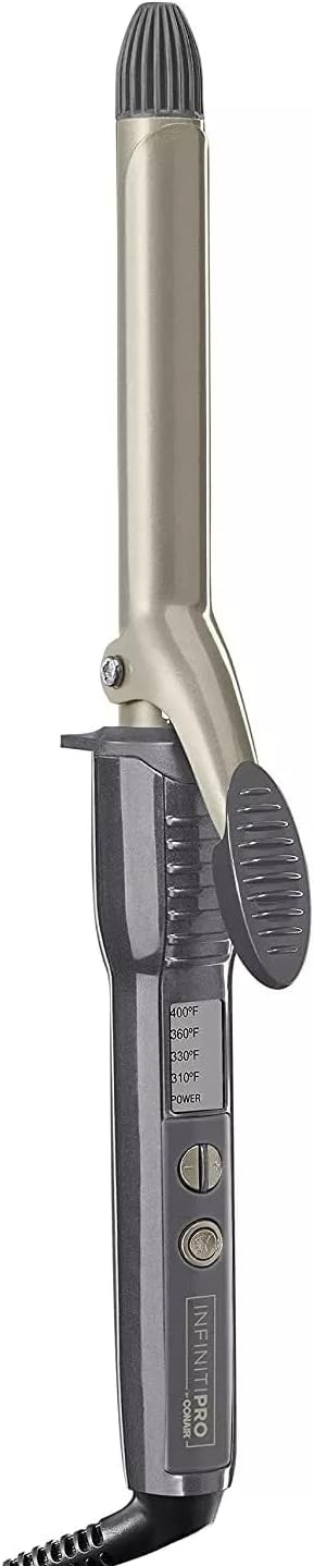 Conair INFINITIPRO Tourmaline Curling Iron - 1.5-Inch Ceramic Barrel for Soft Waves | Ideal for Medium & Long Hair