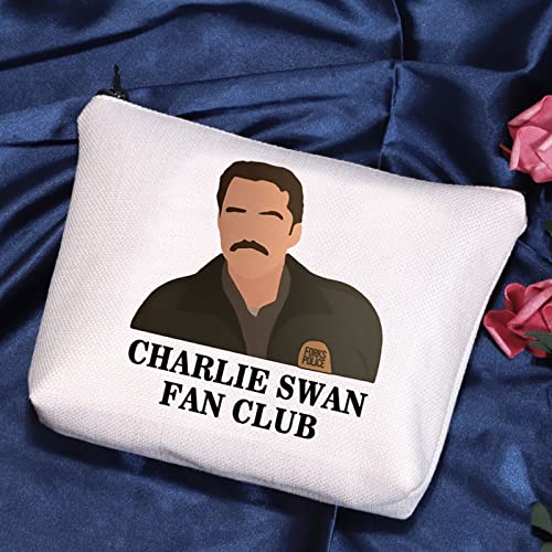POFULL Vampire Charlie Swan Makeup Bag - Cosmetic & Travel Organizer