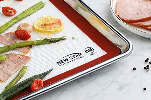 Commercial Grade Silicone Baking Mat - Non-Stick 11 x 17 Inch