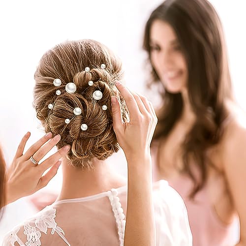 18-Piece Pearl & Rhinestone Wedding Hair Accessory Set
