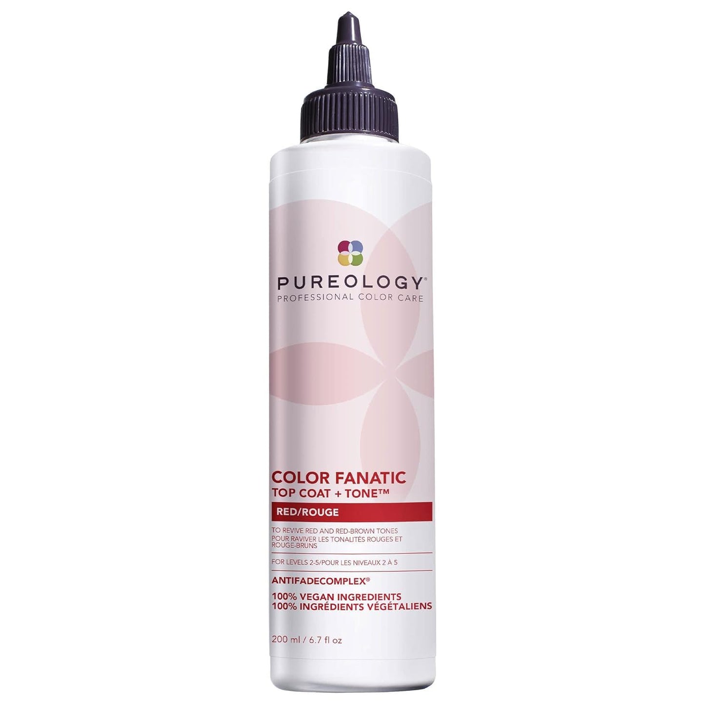 Pureology Color Fanatic Top Coat - Hair Color Treatment for Vibrancy, Smoothness & Shine | 8.5 oz