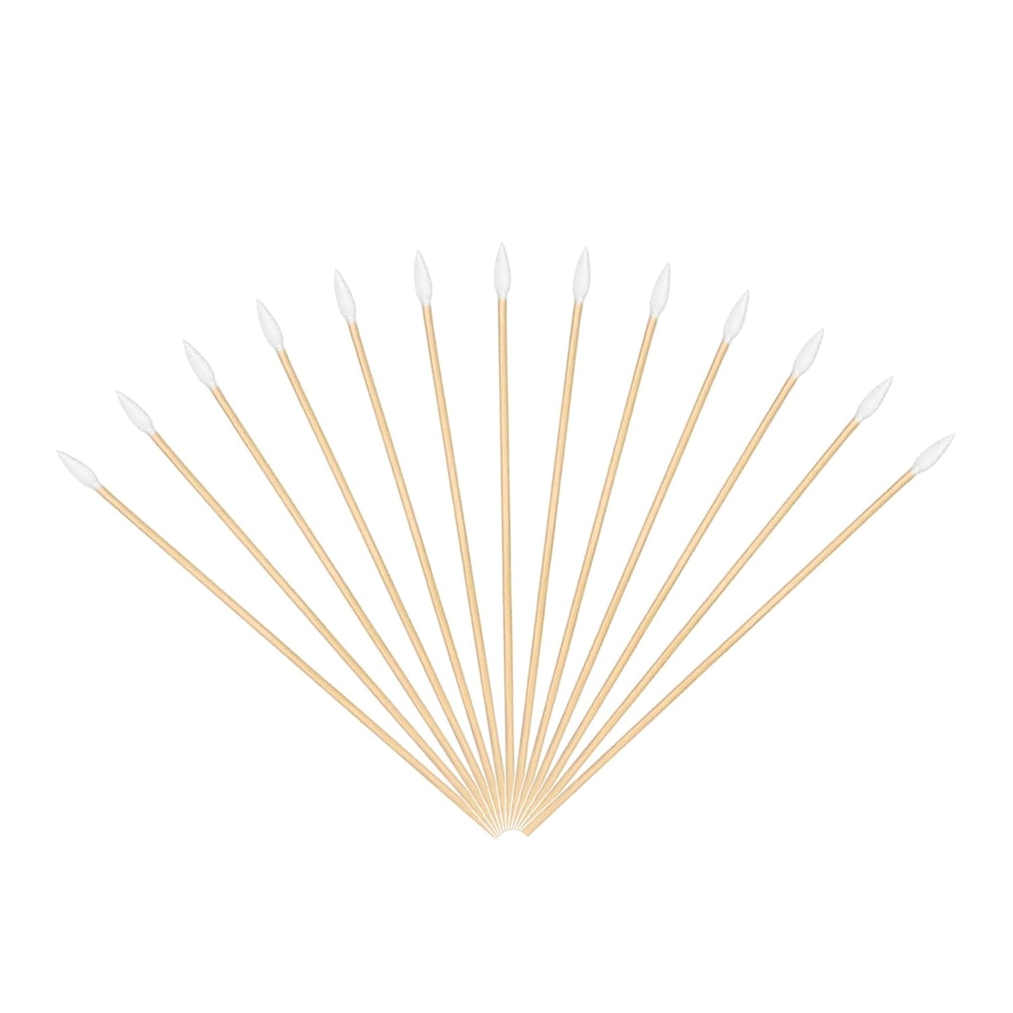 Precision Makeup Cotton Swabs - Double-Ended XL Cotton Buds with Pointed & Flat Tips | 375 Pcs for Flawless Beauty Application