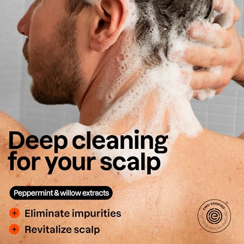 ATTITUDE 2-in-1 Men's Shampoo & Conditioner for Oily Hair, EWG Verified, 14 Fl Oz