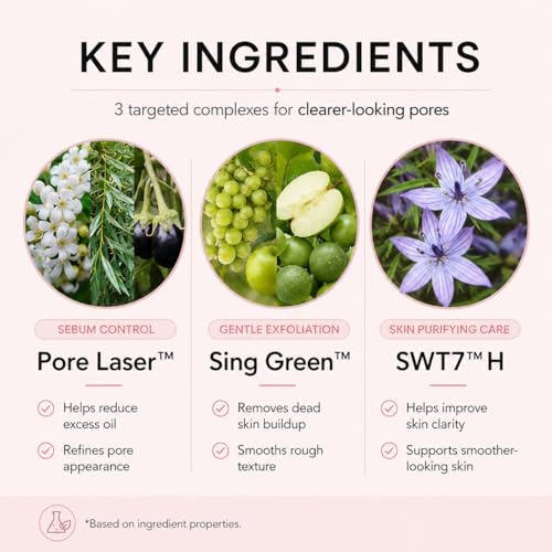 Pore Minimizing Toner Pads | 60 Hydrating Exfoliating Pads for Smooth Skin