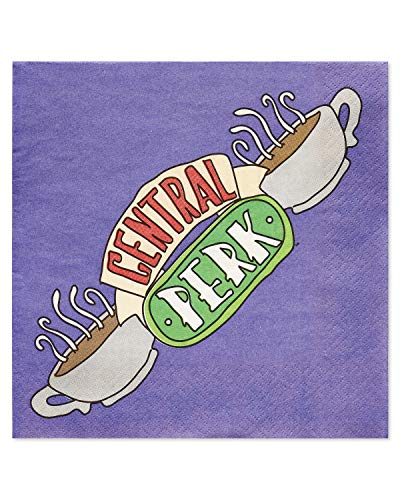 Friends Party Supplies - Lunch Napkins (50-Count) with Central Perk Design
