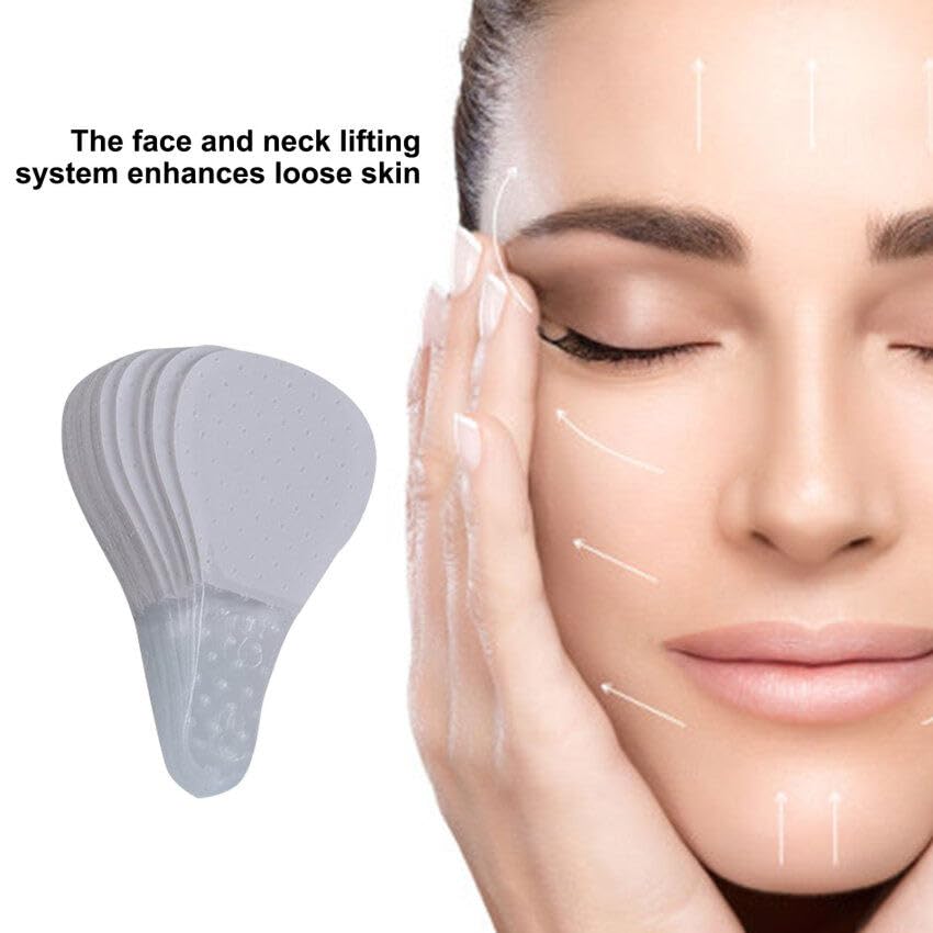 Face Lift Tape - 40 Pcs Instant Invisible Wrinkle Lifting Stickers | Breathable Elastic Patches