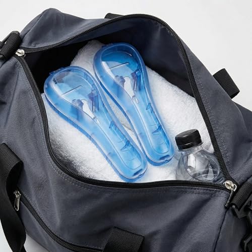 Beavorty 2-Pack Travel Safety Razor Cases - Portable Plastic Shaving Holder for Men