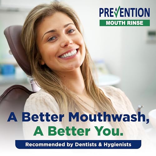 PHS Brands Prevention Daily Care Hydrogen Peroxide Mouthwash, Mint 16 oz 2-Pack