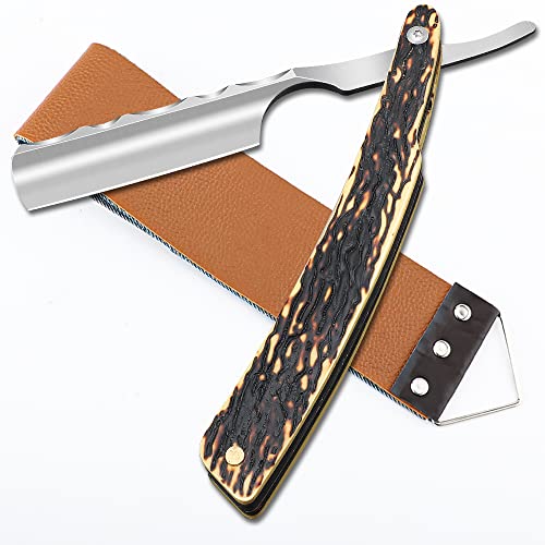 SXDGS Professional Straight Razor Set NO.163 with Leather Strop