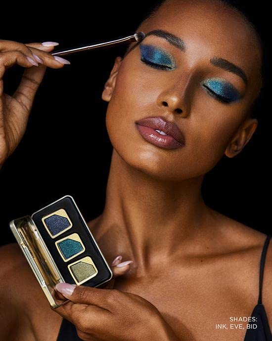 HOURGLASS Curator Three-Pan Refillable Eyeshadow Palette - Gold Finish