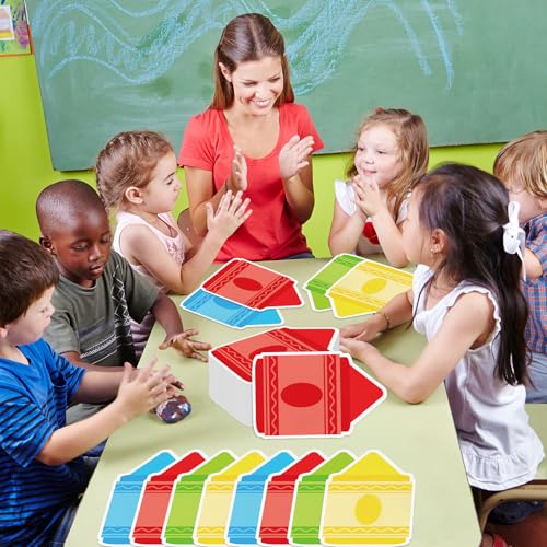 100 Crayon Shaped Paper Napkins for Back to School Parties