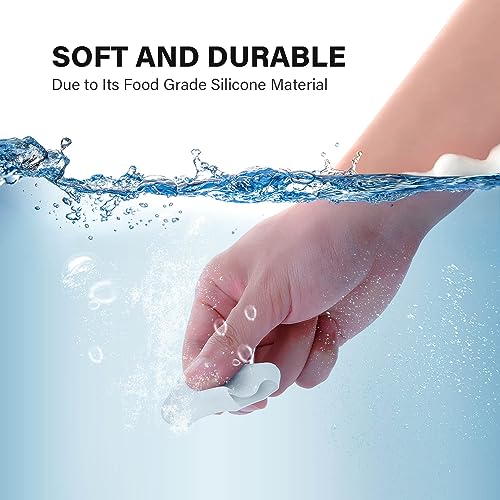 Anbbas 2-Pack Silicone Denture Brush Covers for Travel