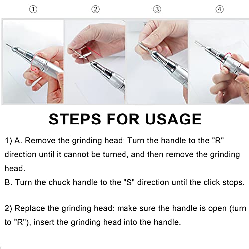 12PCS Wool Felt Nail Drill Bits Set for Polishing & Buffing - Manicure Accessories