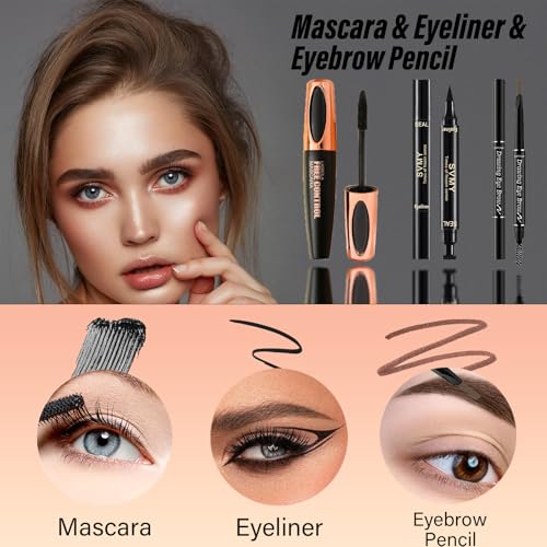 All-in-One Professional Makeup Kit with Cosmetic Bag for Beginners