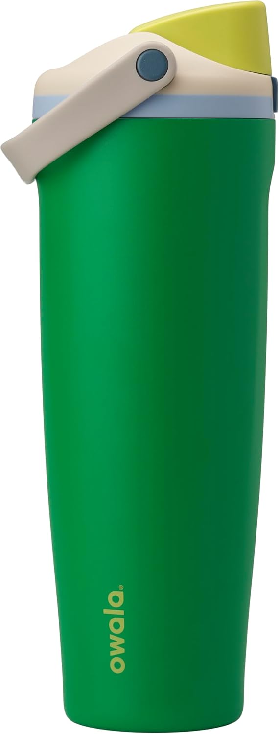 Owala FreeSip Sway Insulated Stainless Steel Water Bottle - 40oz, Two-Way Spout, BPA Free, Leak Proof, Ideal for Travel & Sports