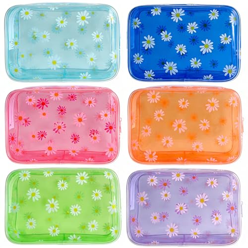 TotePrint TSA Approved Clear Toiletry Bag, Small PVC Travel Cosmetic Pouch