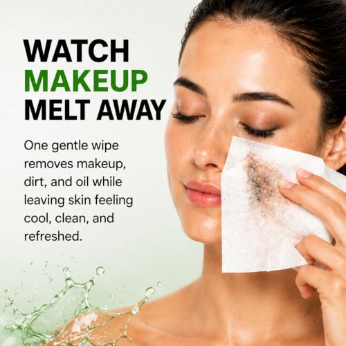 Global Beauty Care Cucumber Makeup Remover Wipes, 30 Count (Pack of 4)
