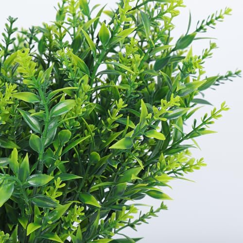 8Pcs UV Resistant Artificial Lavender Plants for Outdoor Decor