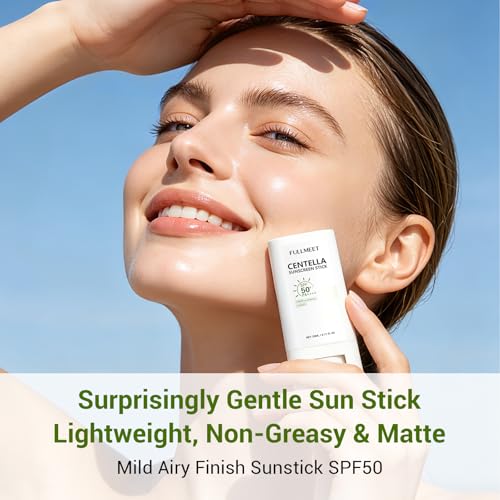 Hydrating Sunscreen Stick SPF 50+ with Centella | No White Cast