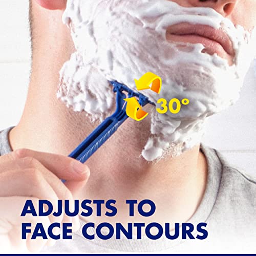 Gillette Sensor2 Plus Pivoting Head Men's Disposable Razors, 21 Count