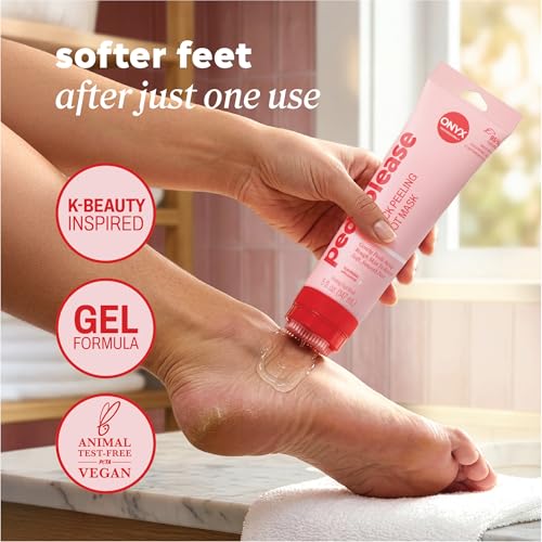 Onyx Professional Pedi Please Foot Mask - Quick Peeling & Hydrating