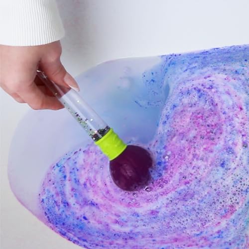 ZIMPLI Baff Bombz Magic Brush - 4 Color Changing Bath Bombs for Kids
