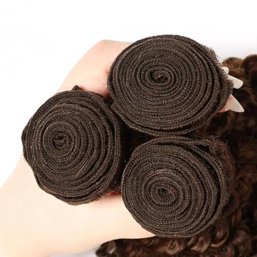 Brown Deep Wave Human Hair Bundles 8-30 Inch 300g Pack - Virgin Brazilian Hair
