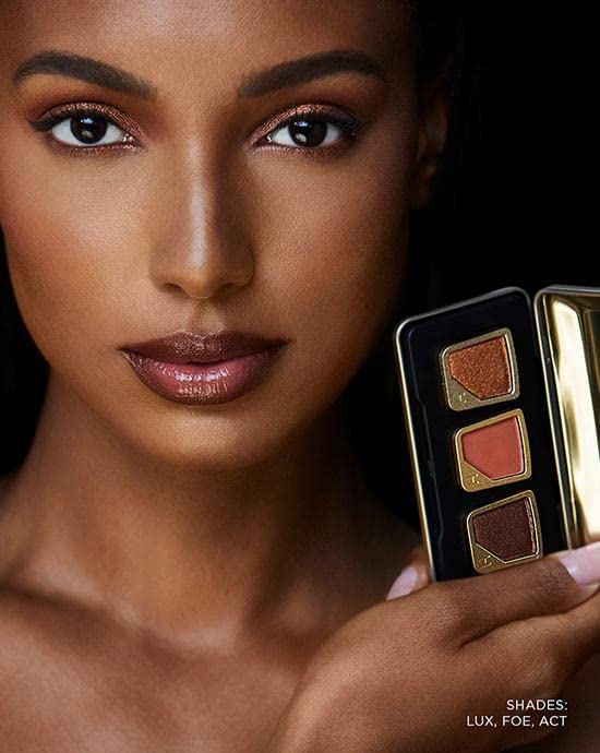 HOURGLASS Curator Three-Pan Refillable Eyeshadow Palette - Gold Finish