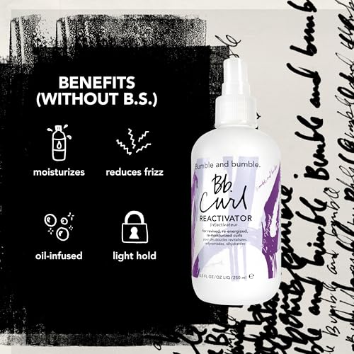 Bumble and bumble Curl Reactivator Hair Mist 2oz - Revive & Moisturize Curls, Waves, Frizz Control