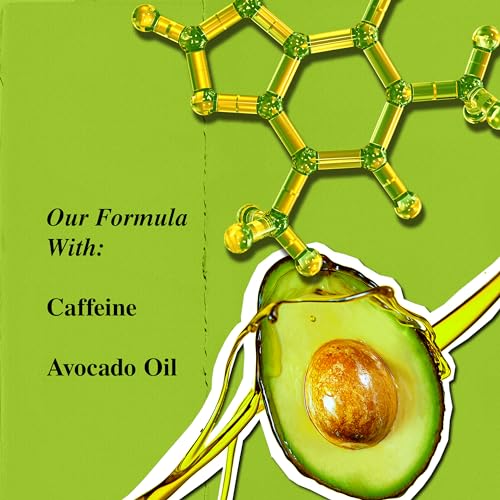 Kiehl's Avocado Eye Treatment, Under Eye Cream for Puffiness and Dark Circles, with Caffeine to Correct Bags, 99% Naturally Derived Non-Toxic Formula