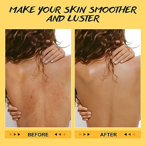 Turmeric & Vitamin C Body Scrub for Exfoliation and Dark Spot Improvement