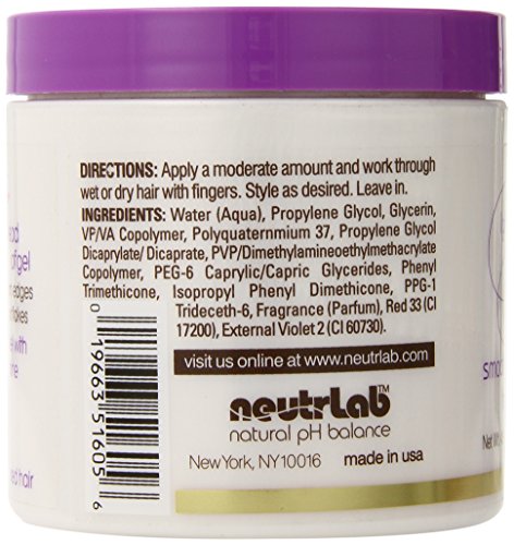 Neutrlab Style Smoother - Non-Flaking Hair & Edge Control Gel, 4.9 Oz