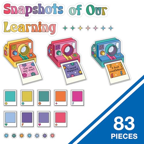 Retro Remix 83-Piece Bulletin Board Set for Classroom Decor