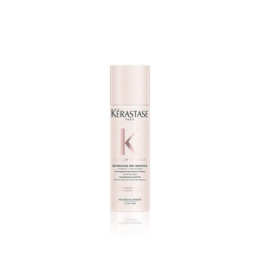 Kerastase Fresh Affair Dry Shampoo For All Hair Types - Instantly Absorbs Excess Oil on Scalp and Hair With Fine Fragrance and a Lightweight Formula, Silicone-Free, 1.2 Oz, Travel Size