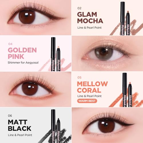 lilybyred Starry Eyes Waterproof Gel Eyeliner - Smudge-Proof & Long-Lasting (19 Misty Fig)