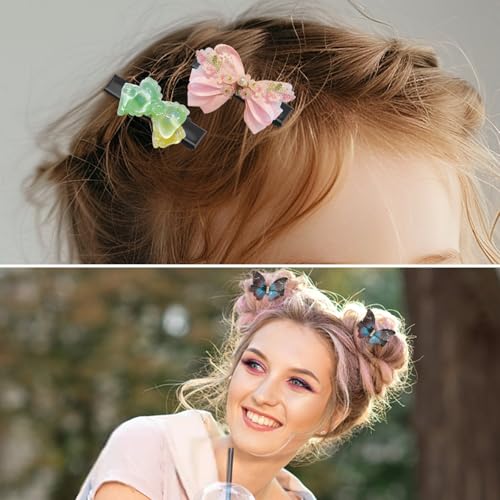 100pcs Alligator Hair Clips - Durable Metal Hairpins for Styling
