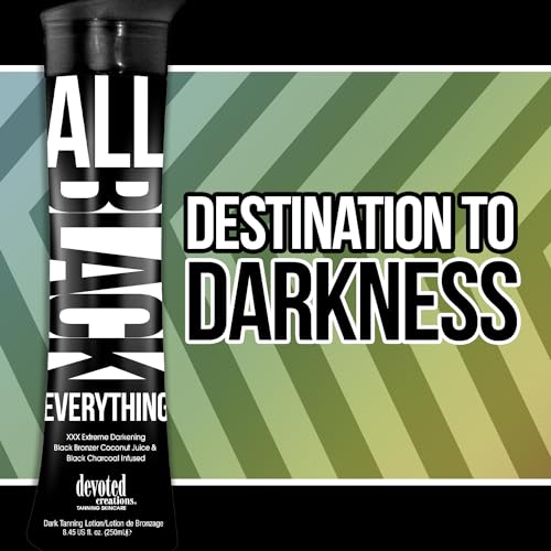 Devoted Creations All Black Everything Dark Tanning Lotion