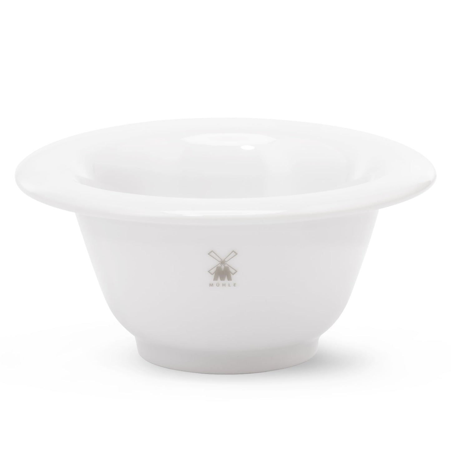 MÜHLE White Porcelain Platinum Rim Shaving Dish