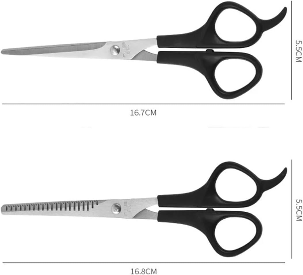 Hair Cutting Scissors Kit - Professional Barber Shears for Men, Women & Pets | Thinning & Trimming Tools