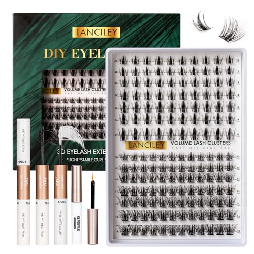 154Pcs Lash Clusters Kit 10-18mm | Lightweight & Comfortable