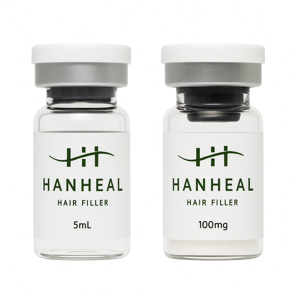 Scalp Exosomes for Hair Growth - EGF, IGF, GHK-Cu & Hyaluronic Acid | 5 Sets (100mg x 5 Vials + 5mL x 5 Vials)