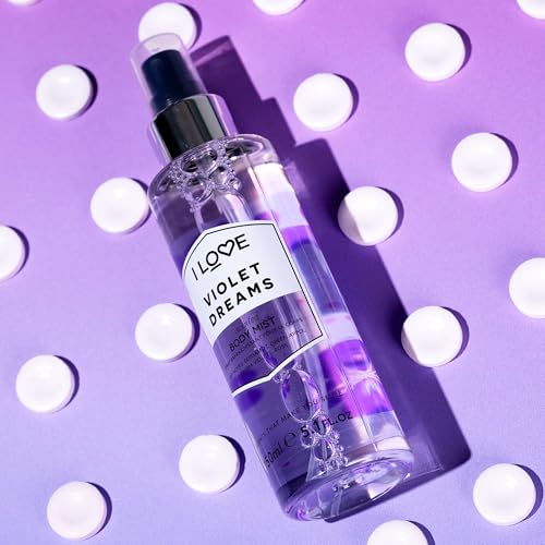 I Love Signature Violet Dreams Body Mist for Her 150ml Long Lasting & Fast Drying