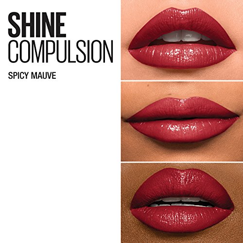 Maybelline Color Sensational Shine Compulsion Lipstick - Spicy Mauve, 0.1 oz
