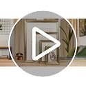 Ornate Gold 5x7 Picture Frame with Shatter-Resistant Glass