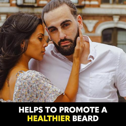 The Beard Club Thickening Leave-In Beard Conditioner – Sandalwood & Ginger – Hydrating, Softening & Nourishing – 4oz