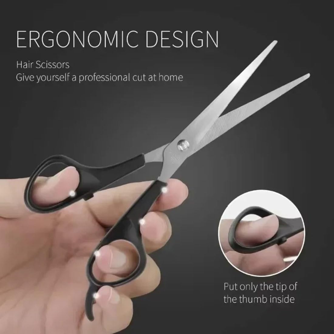 Hair Cutting Scissors Kit - Professional Barber Shears for Men, Women & Pets | Thinning & Trimming Tools
