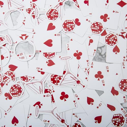 220pcs Lucky in Love Bachelorette Confetti for Vegas Parties