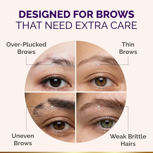 Eyebrow Growth Serum with Biotin & Peptides for Thicker Brows