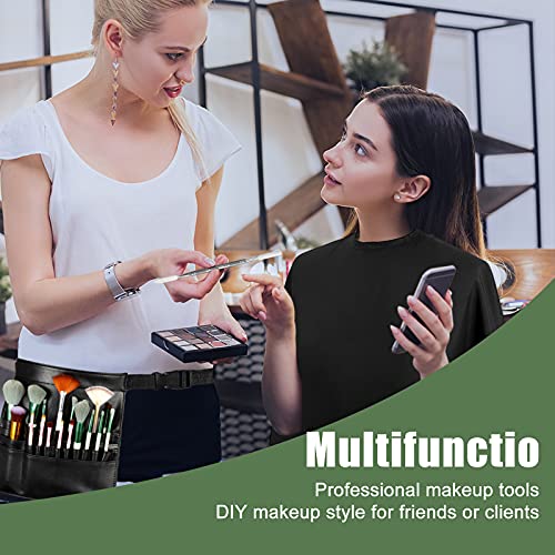 Professional Makeup Artist Tools Set with Brush Bag, Mixing Tray, Spatula & Cape